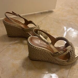 Kate Spade wedges size 8 - very new!